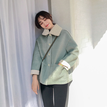 气质小清新加厚waitmore大衣高冷系女装港味次惑小仙女呢子外套冬图片