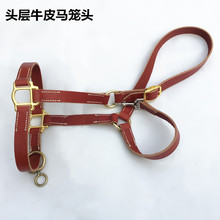 拉马笼头笼套 牛皮牵马笼头 特价 拴马笼头笼套 包邮