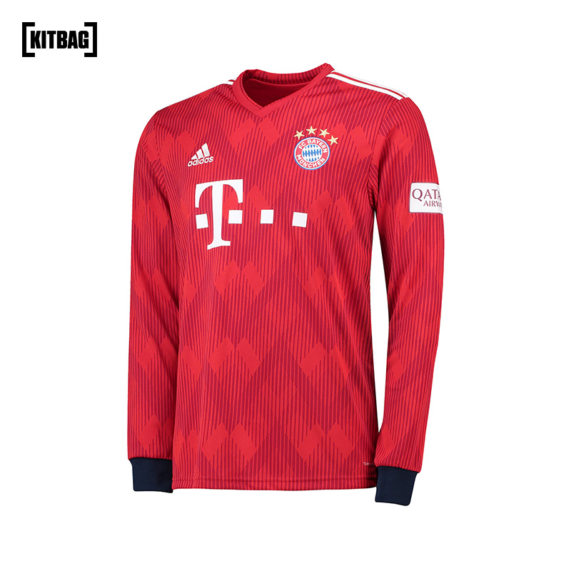 [Official Authentic] Men's FC Bayern Munich 18-19 Home Jersey