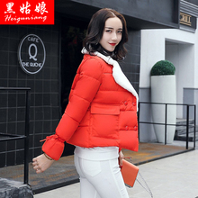 黑姑娘2018冬季新款棉服女短款小棉袄面包服学生外套女装棉衣外套图片