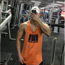 T恤 肌肉运动健身背心男兄弟夏跑步训练篮球潮牌工字背心速干无袖