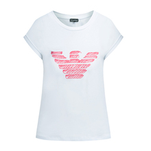 EMPORIO ARMANI/阿玛尼 2018春女装新款印花短袖T恤3Z2T80-2JQAZ图片