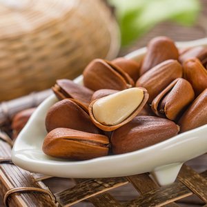 野生手剥开口松子500g