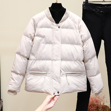 立领棉服短款棒球服女加厚冬天学生棉衣外套女装棉袄2018冬季新款图片