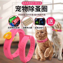 狗狗除蚤圈猫咪跳蚤圈防虫跳蚤虱子铃铛项圈幼猫宠物用品体外驱虫