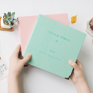 清新票据门票收藏纪念册