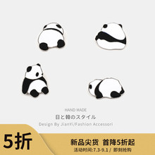 动漫徽章卡通别针装 熊猫胸针女可爱日系ins潮个性 饰创意百搭扣针