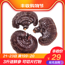林岛 长白山灵芝 灵芝29元/斤包邮 买3送鲜参 可免费切片打粉
