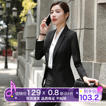 正装女套装时尚2018新款春修身气质大学生面试职业装职场女装秋冬图片