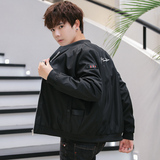 2019流行男外套春秋季韩版潮流修身新款休闲春装上衣服男士夹克衫
