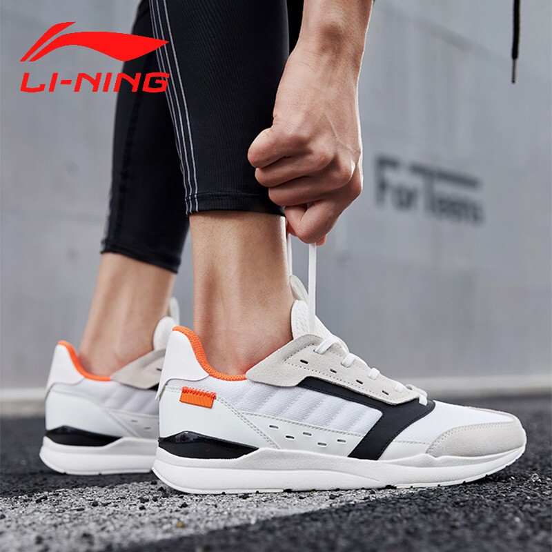 Li Ning Running Shoes Summer Breathable Running Shoes Men's Shoes Sports Shoes Flagship Official Website Casual Shoes Network Shoes Off Size Summer Style