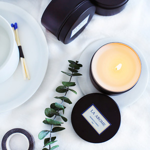 小香薰蜡烛无烟香氛宜家礼盒卧室安神助眠大豆蜡香蜡烛小蜡烛进口