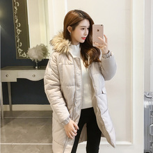 棉服外套冬天女装ins加厚学生中长款长过膝2018新款棉袄衣面包服图片