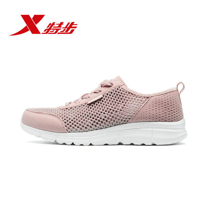 Special Women's Shoes Single Layer Mesh Running Shoes Hollow Breathable Casual Mesh Shoes Women's Lightweight Fitness Soft Sole Sports Shoes