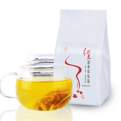 红豆薏米茶祛去除薏仁湿茶气赤小豆薏仁芡实茶苦荞大麦茶叶花茶