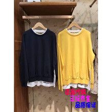 拉夏贝尔Puella正品2018秋装新款20012410女韩版宽松长袖卫衣图片