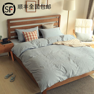 床单素色简约新款推荐 素色床单图片大全 美彩网