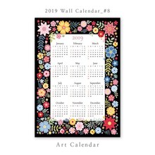 文具店井ABLE BAMBOO年历2019年挂墙日历49710 韩国直邮极速代购