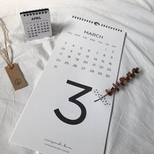极速直邮井MAISONDE BARA挂墙2019年日历月历年历56126 韩国代购
