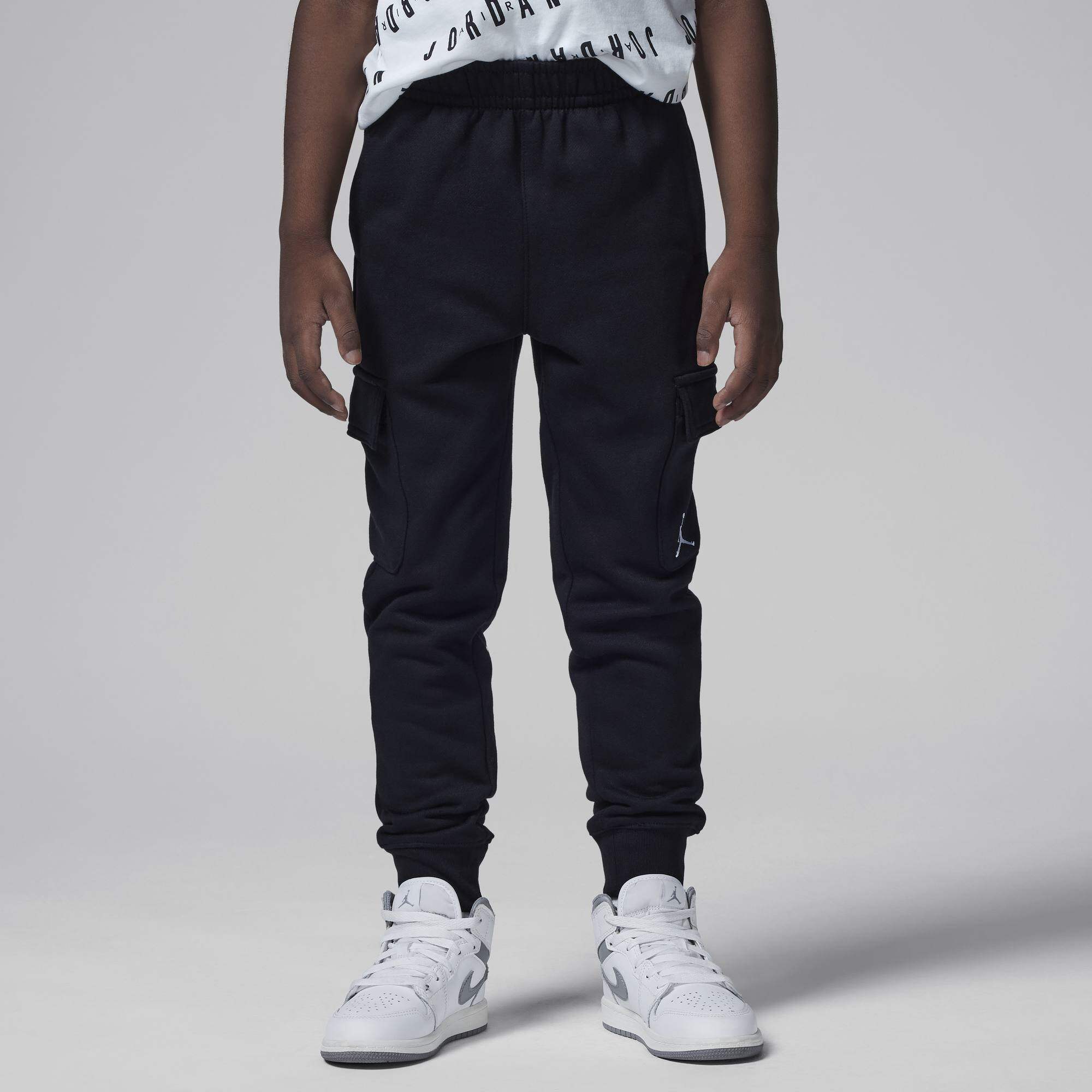 【狂欢价】Jordan官方JORDAN JUMPMAN 幼童加绒工装长裤DQ3573