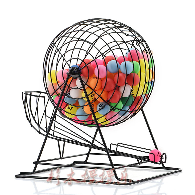 抽奖转盘摇奖机抽奖机彩票双色球选号机摇号抽