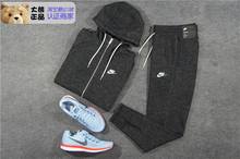 子套装 032 805058 耐克NIKE男子休闲拉链连帽夹克外套裤 专柜正品