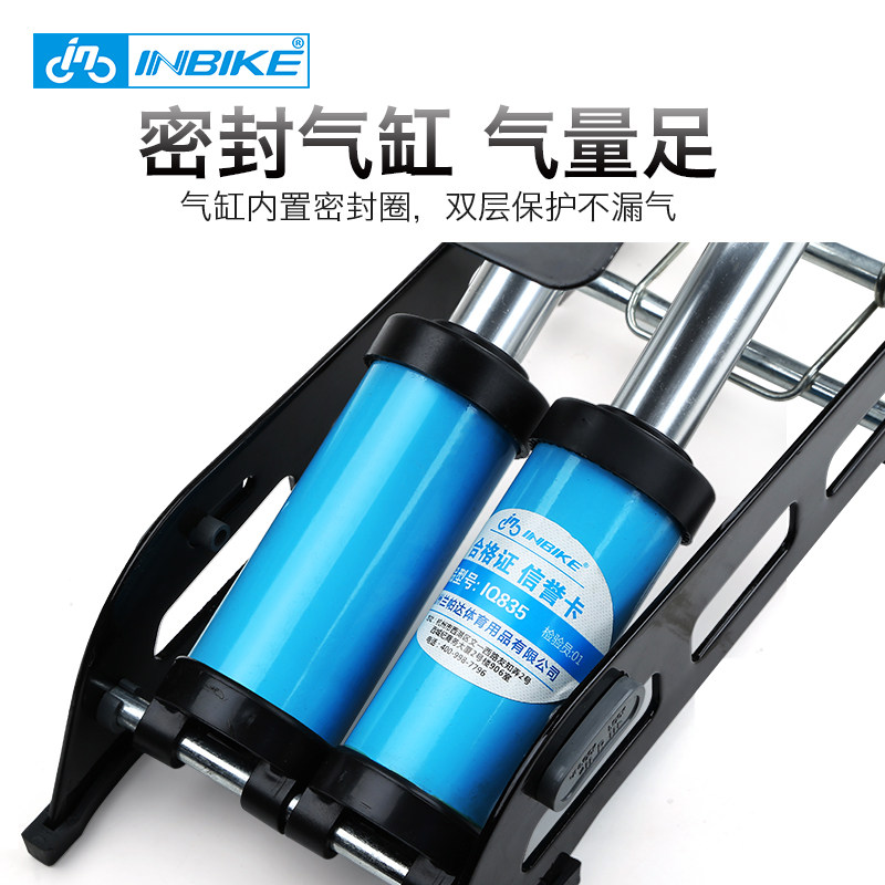 脚踏式高压打气筒的制作方法 