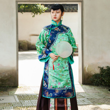 端庄少奶奶服小姐服古装 清朝女民国风秀禾服中式传统古装 演出服