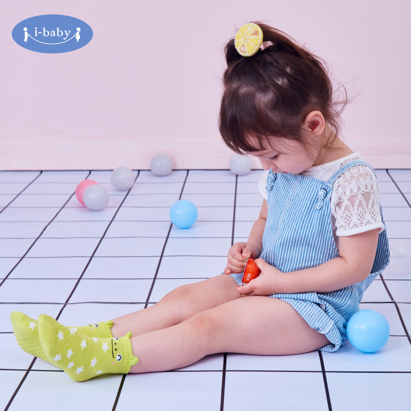 【黑五价】【入会领取】ibaby婴儿袜子儿童恒温袜宝宝透气卡通袜（0~2岁）