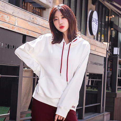 懒惰风卫衣2018早秋新款女装长袖韩版宽松女外套港味复古上衣服潮商品大图