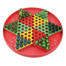 包邮 休闲儿童益智玩具跳棋弹珠跳游戏 大号玻璃球游戏 波子棋