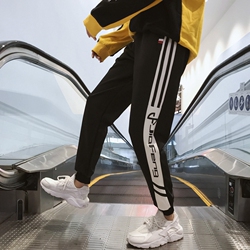 宽松男士休闲裤青少年裤子A21P花KM公子男装森馬官方旗舰店铺官网