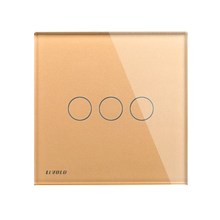 触摸遥控智能家居产品墙壁开关面板插座 力沃无线模块遥控开关