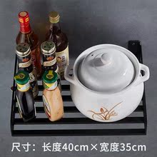 电烤箱架子支架托架 微波炉架置物架 黑色太空铝厨房 壁挂式挂架