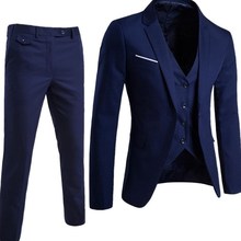 Tuxedo Suits formal vest Male pants suit Suit Men clothes