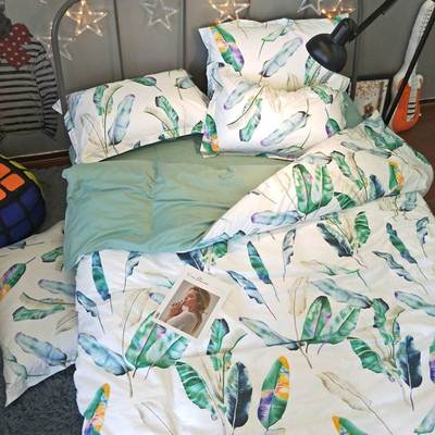 纯棉四件套全棉100%品牌正品床上用品床单式卡通可爱1.8m床双人