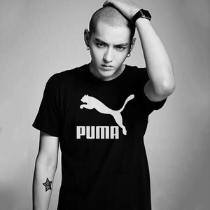 古着街头潮牌短袖男ins超火体恤情侣装宽松大码纯棉上衣港风T恤