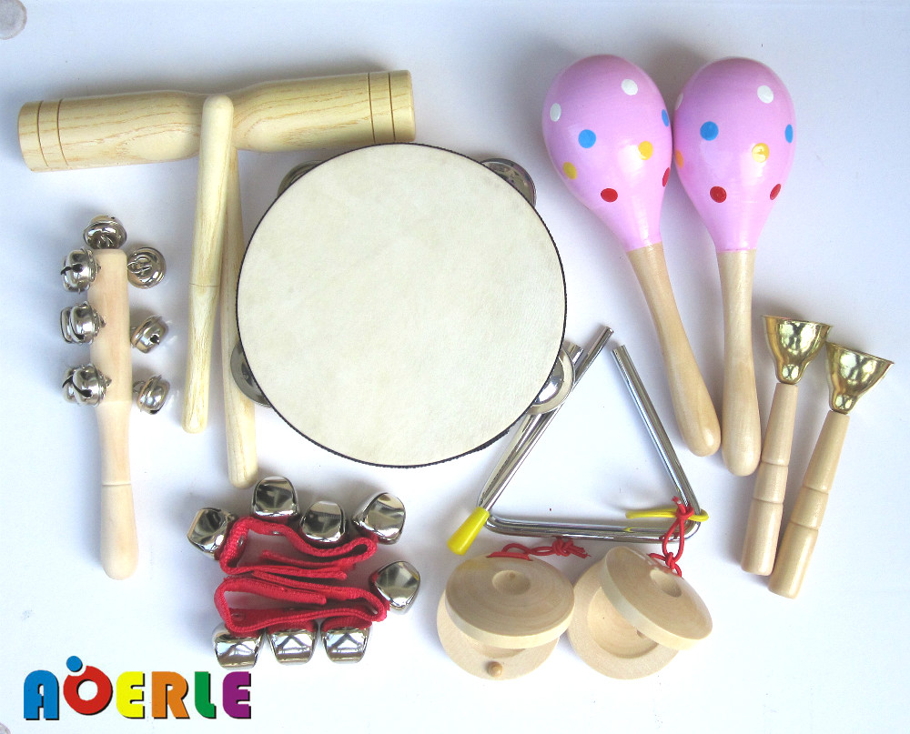 奥尔夫儿童打击乐器教具套装幼儿早教园小学发