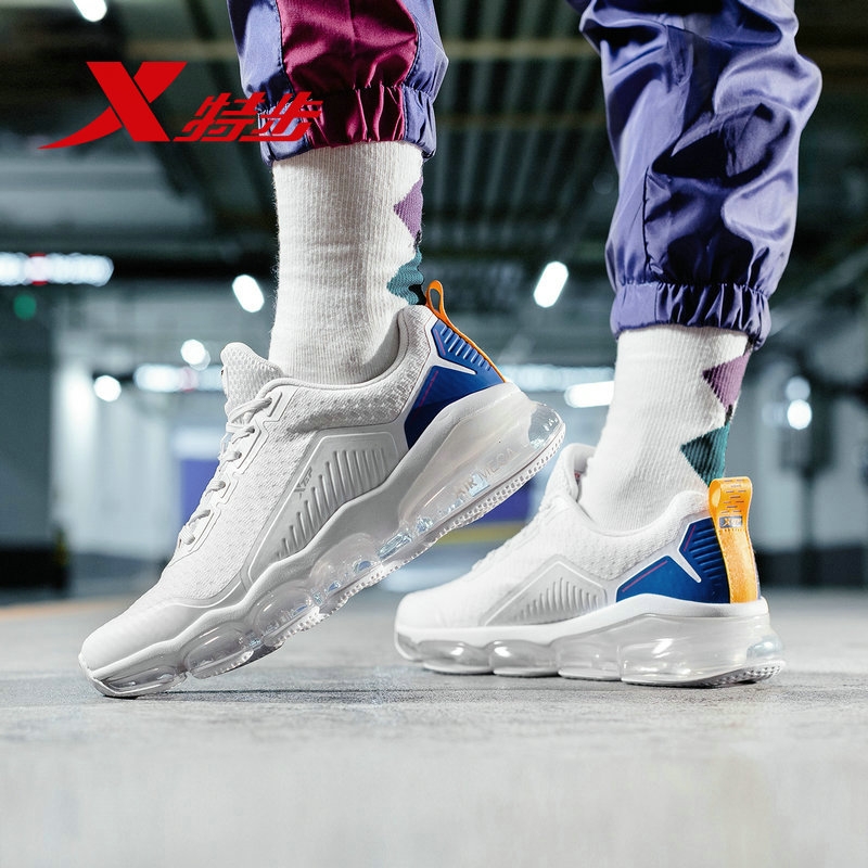 Special men's shoes, sports shoes, 2019 spring new running shoes, men's shoes, full length air cushion shoes, rebound men's running shoes