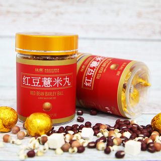 三蒸三曬純手工 紅豆薏米丸120g