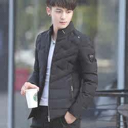 男士外套冬季2018新款棉衣时尚羽绒棉服潮流帅气男装冬天保暖棉袄