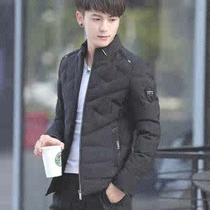 男士外套冬季2018新款棉衣时尚羽绒棉服潮流帅气男装冬天保暖棉袄