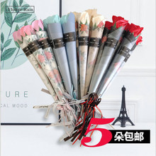 单支肥皂香皂玫瑰花向日葵批發圣诞节礼品 送老师爸妈感恩礼物韩版