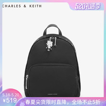 60150736金属机器人装 饰大容量包 CHARLES&KEITH双肩包CK2
