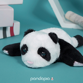 20天趴趴熊 生日礼物 原创生物形态毛绒玩偶 熊猫伴伴 pandapia