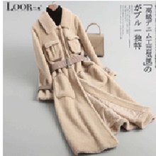 兰奥长款女装皮草外套图片