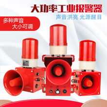 港口大型声光报警器户外起重器高分贝喇叭天车报警器声音大小可调