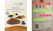 Organic Vanilla Cinnamon Life Rooibos Tea Count