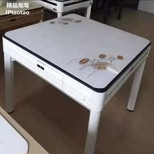 全自动麻将机钢化玻璃盖板面板餐桌两用盖板加厚盖板麻将机桌桌面