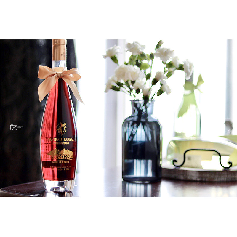 甜酒女士酒 超美貌 加拿大原酒冰红葡萄酒 好喝